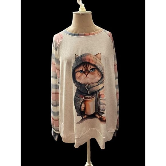 Catalog Long Sleeve Top / SZ: 2X / NWOT - Picture 1 of 4